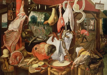 El puesto de carne, 1568
